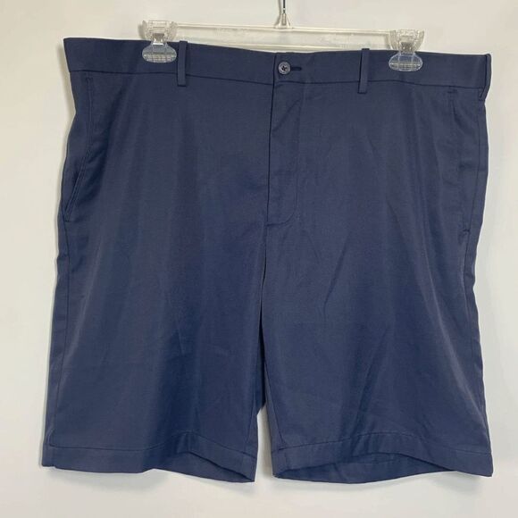 Jack S Nicklaus 9" Flat Front Navy Short 42" Waist - Picture 1 of 7
